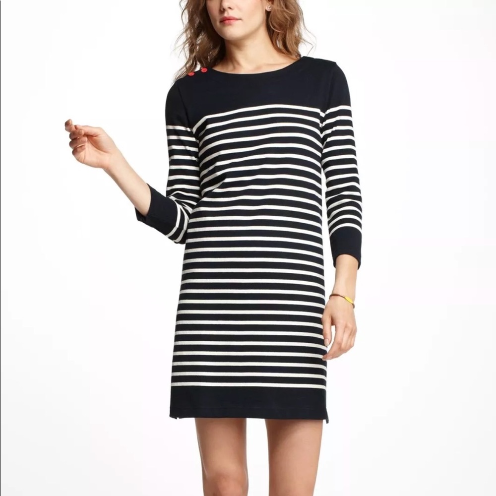 Anthropologie Allihop Top of the line Sailor Dress